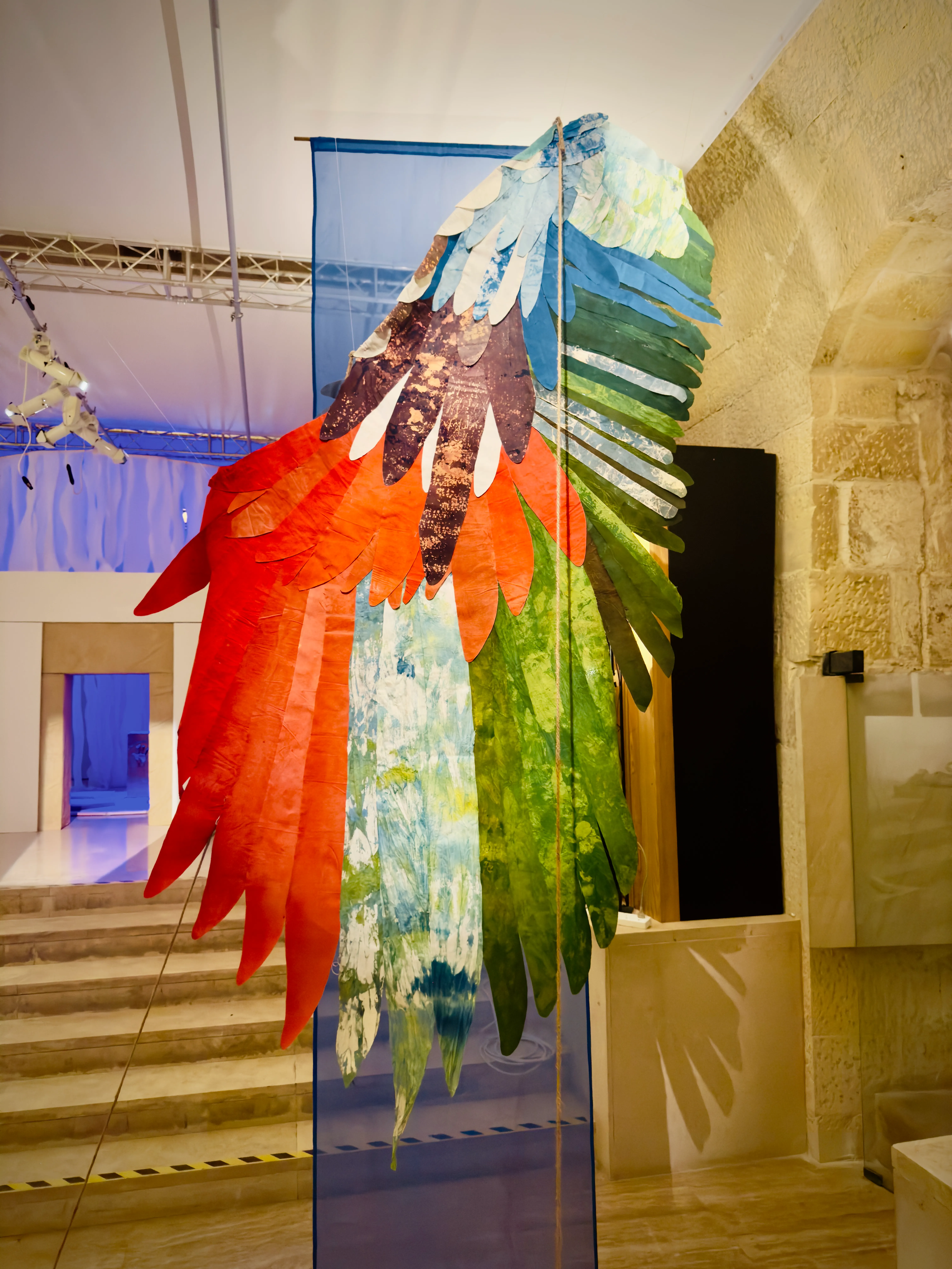 Wings After Attar — Peacock Wing — SPAZJU KREATTIVE Malta