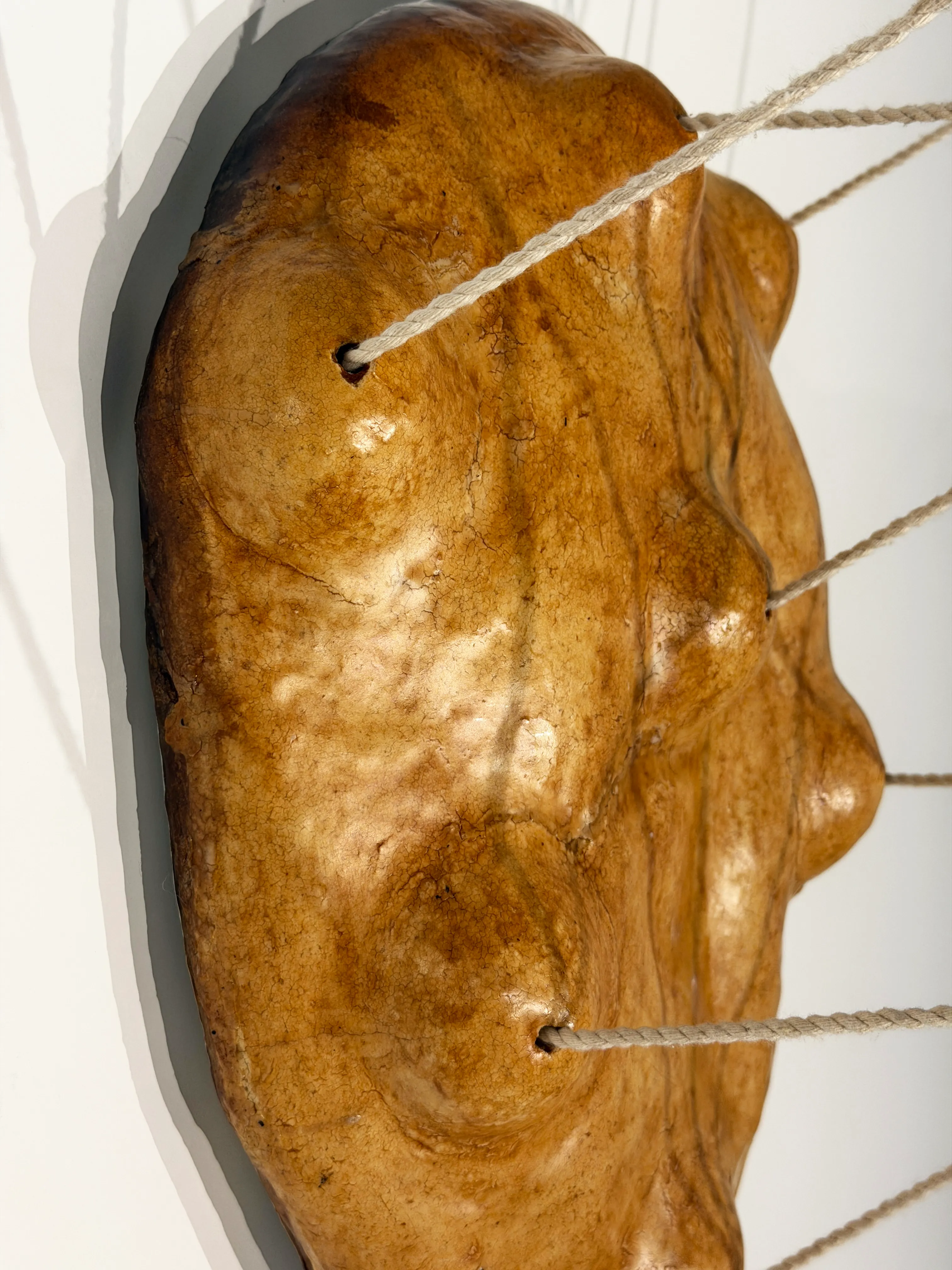 Threnos — Bread Mask Detail — Casa Donna Di A Serra