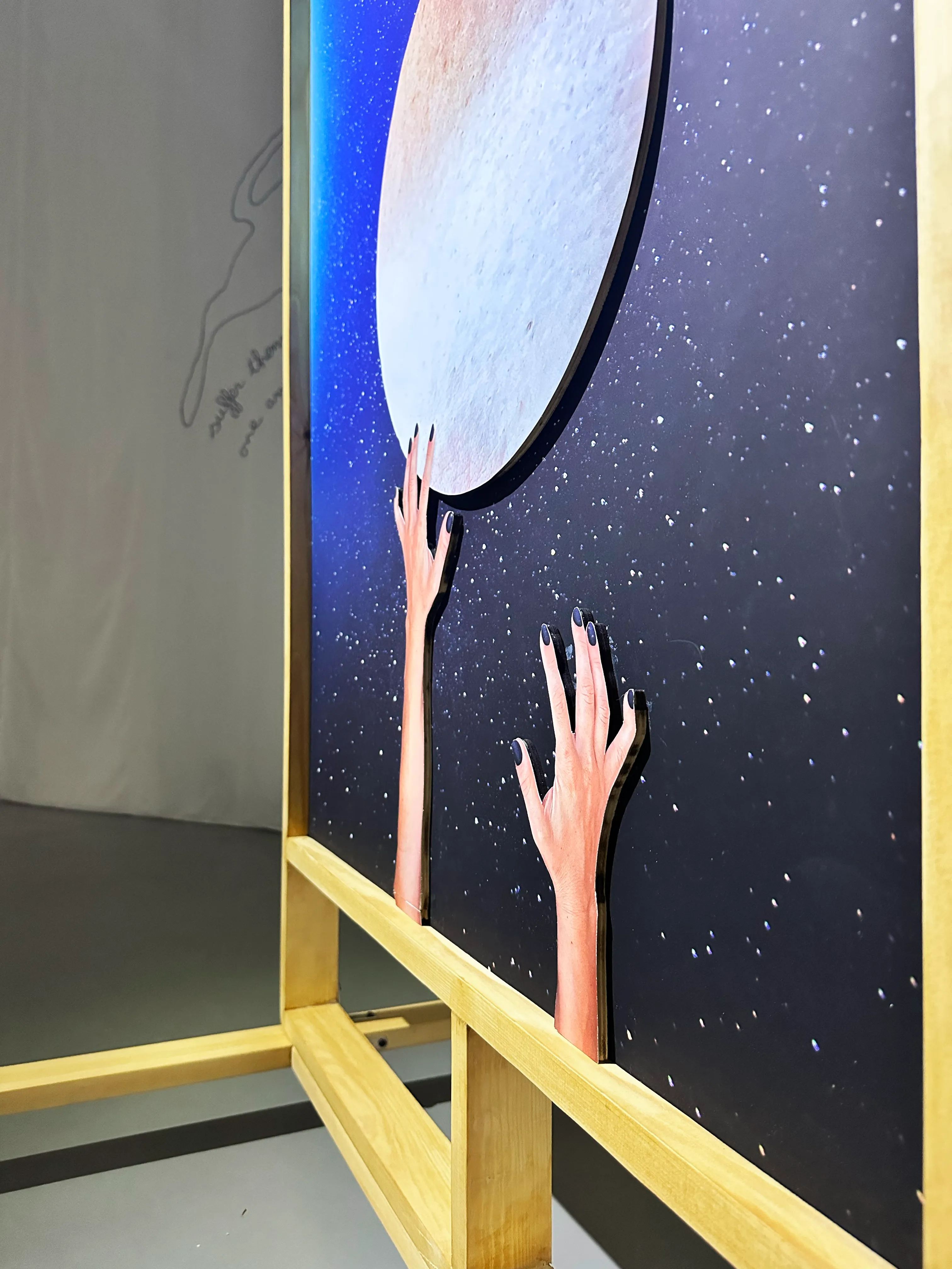 From Her To The Moon — Installation View — Galerie Dix9 Paris