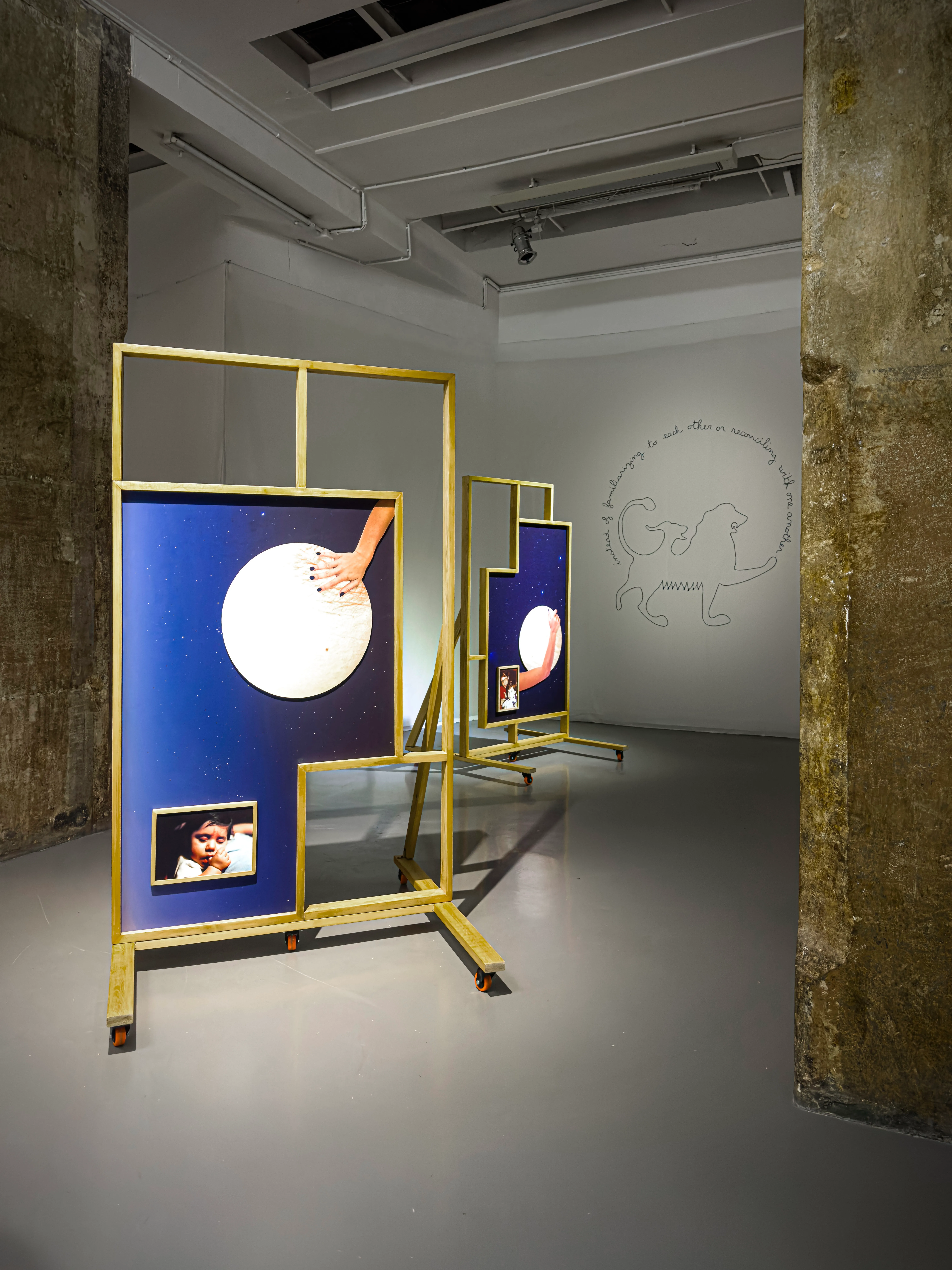 From Her To The Moon — Installation View — Galerie Dix9 Paris