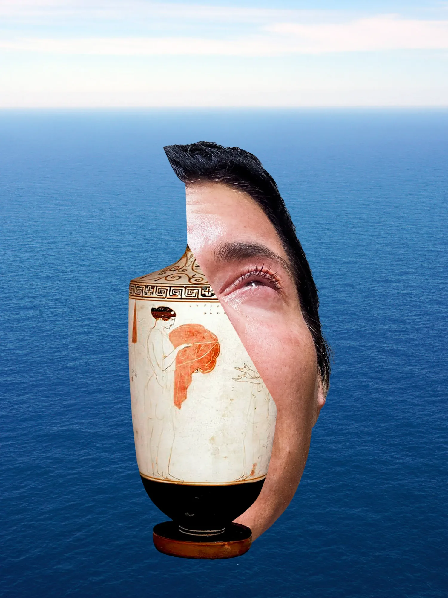 Autoportrait de moi en larmes