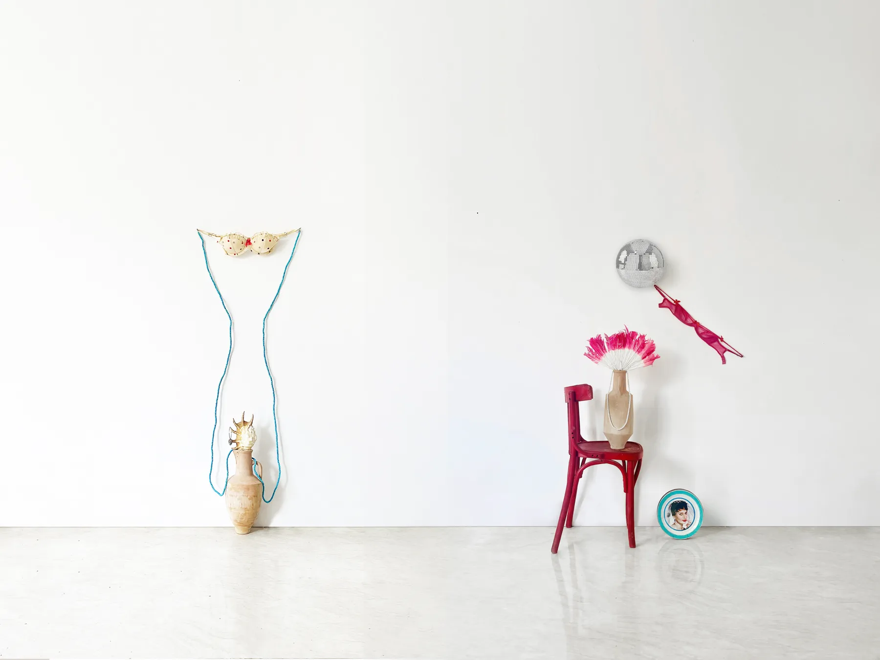 Femme des années 80 — Vue d’installation