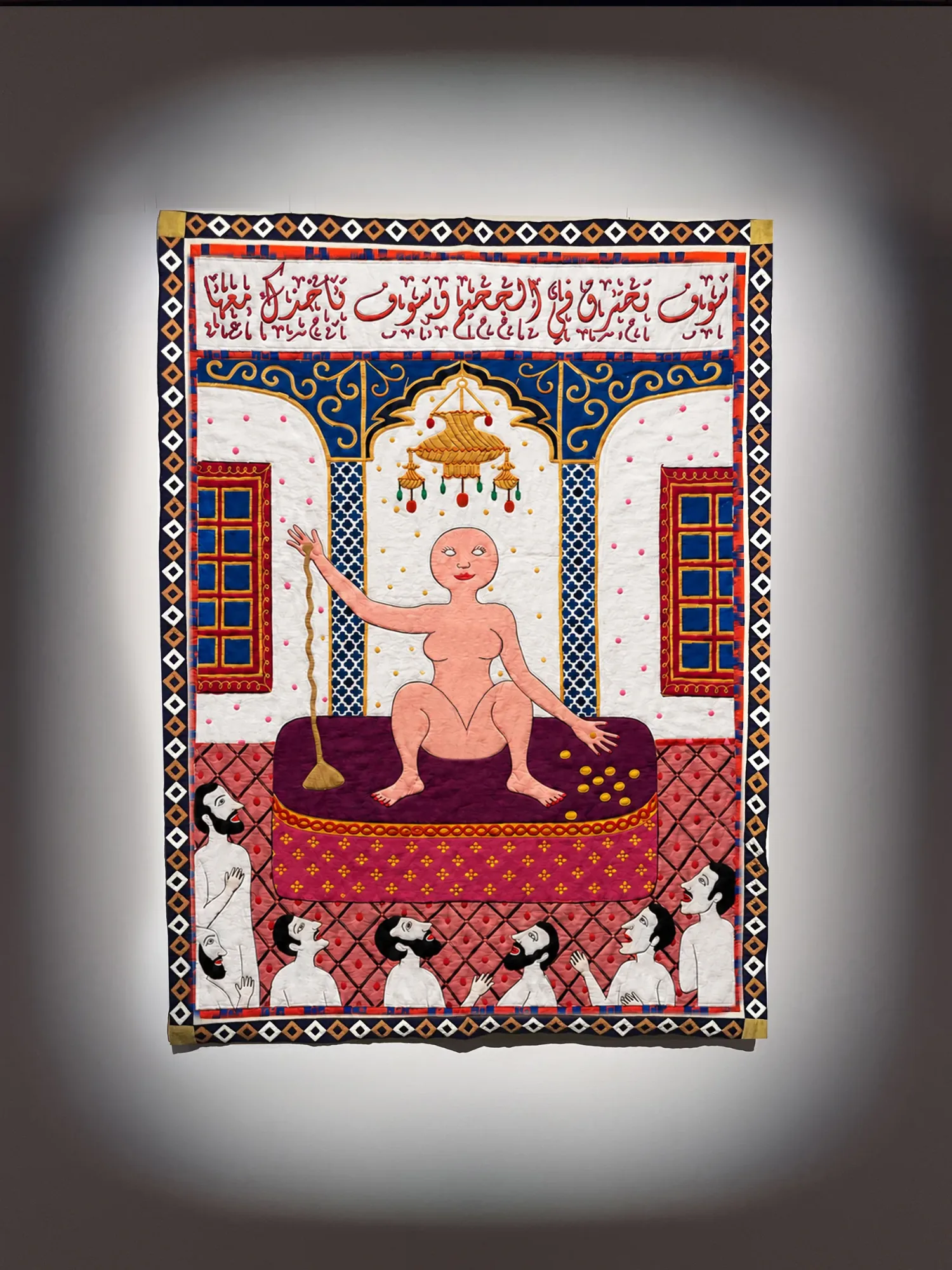 The Jinny from the West, panel 4 of 10: She will make you believe that she can turn our sand into pure gold
